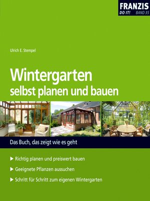 cover image of Wintergarten selbst planen und bauen